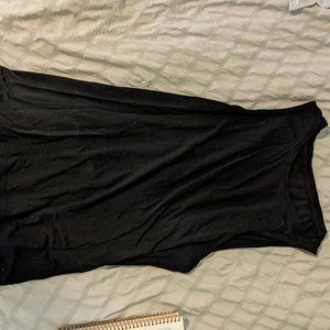 Selling a black flowy tank top t-shirt and two more form fitting tank tops